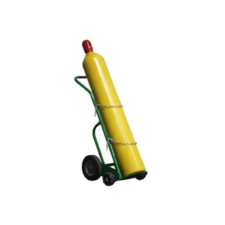 Saf-T-Cart CART -WITH DUAL 3 PLY ROTACASTERS-SINGLE 10" CYLINDER CAPACITY-SC-8 750-10-3RC